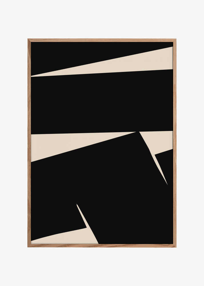 Black Plain Abstract