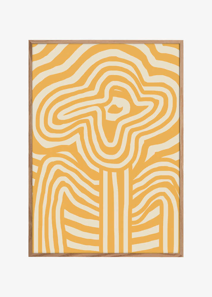 Yellow Striped Flower