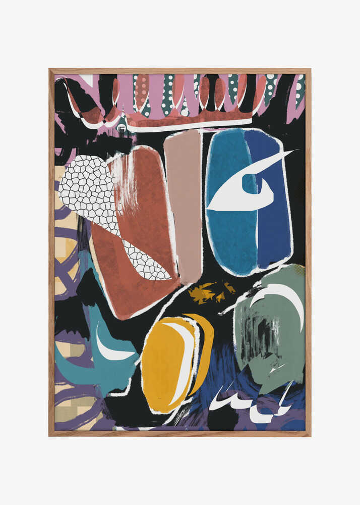 Playful Pebble Abstract