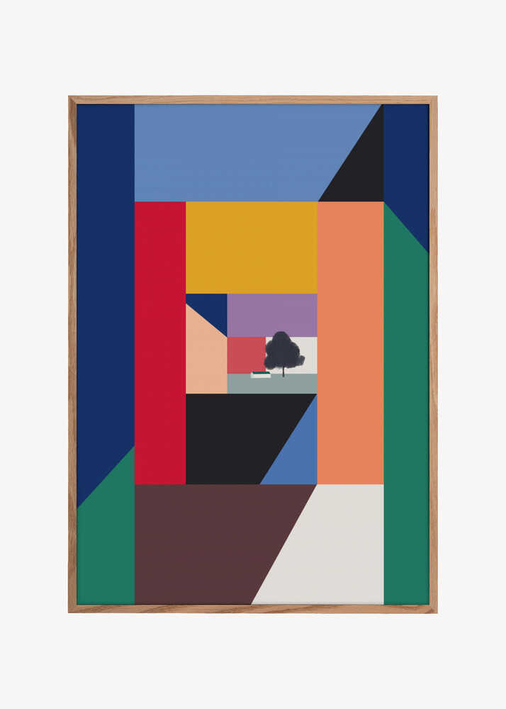 Landscape with a Single Tree