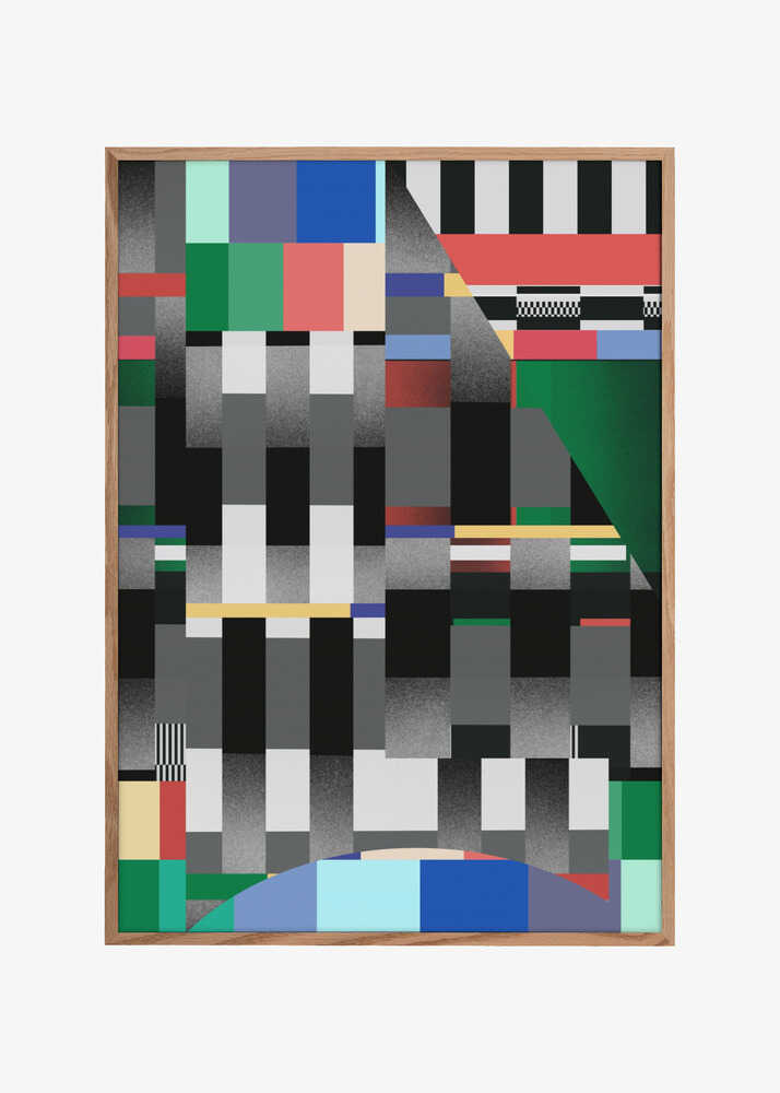 Glitch abstract artwork 01