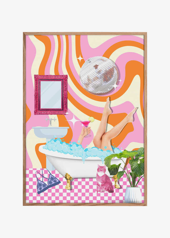 Groovy Bathtub Bliss