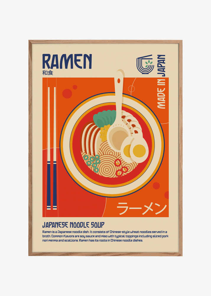 Ramen Japanese Food Print