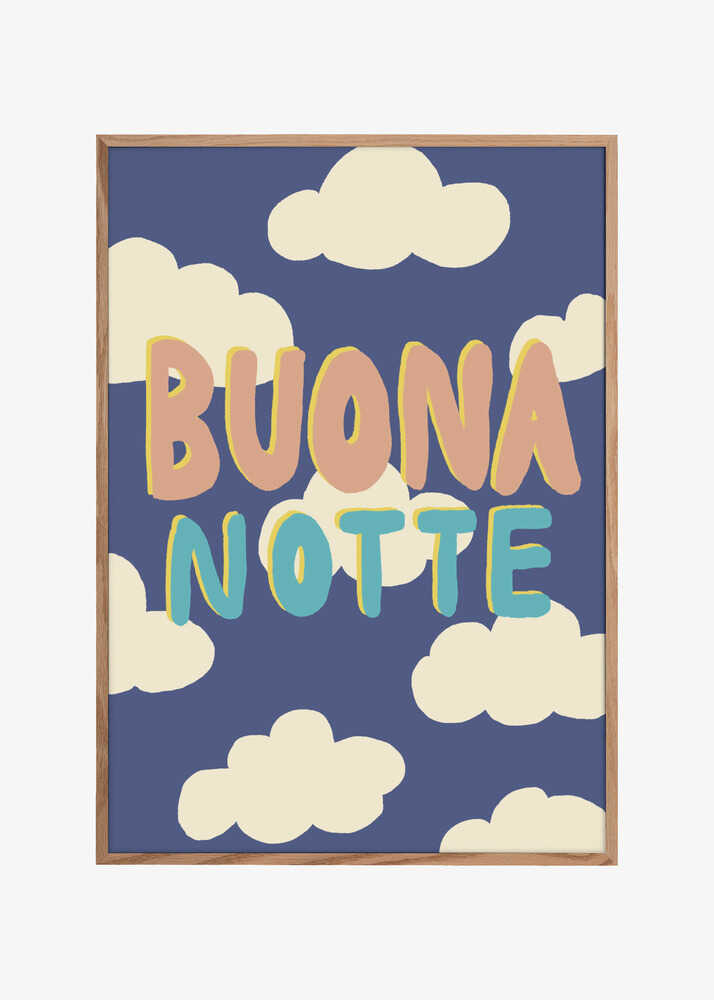 Poster Buona Notte Up