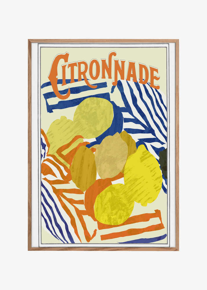 Citronnade Orange and Blue