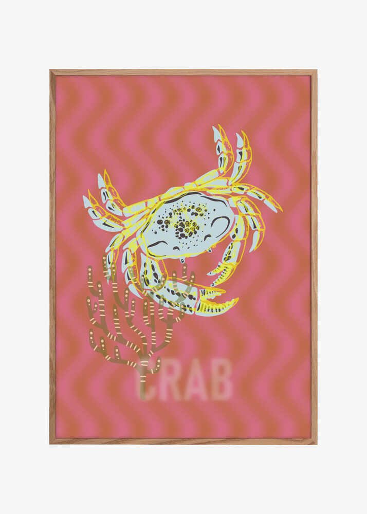 Sea life crab Neptune's joy