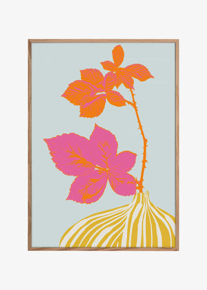 Plant based happyness Blackberry still life