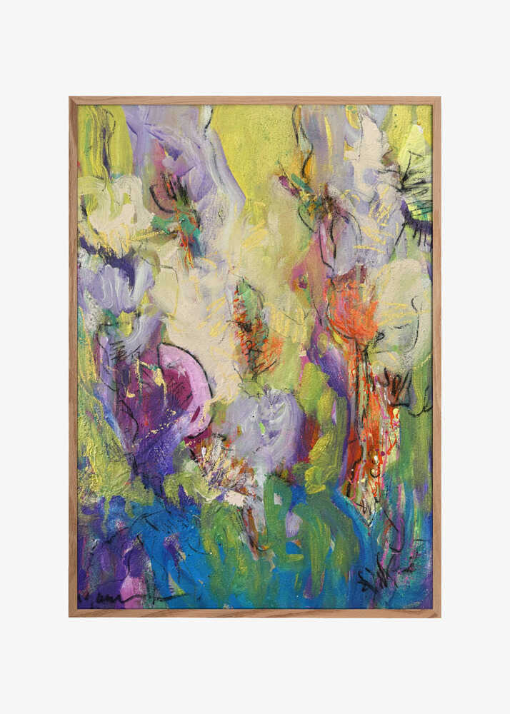 Abstract Blossom Dance