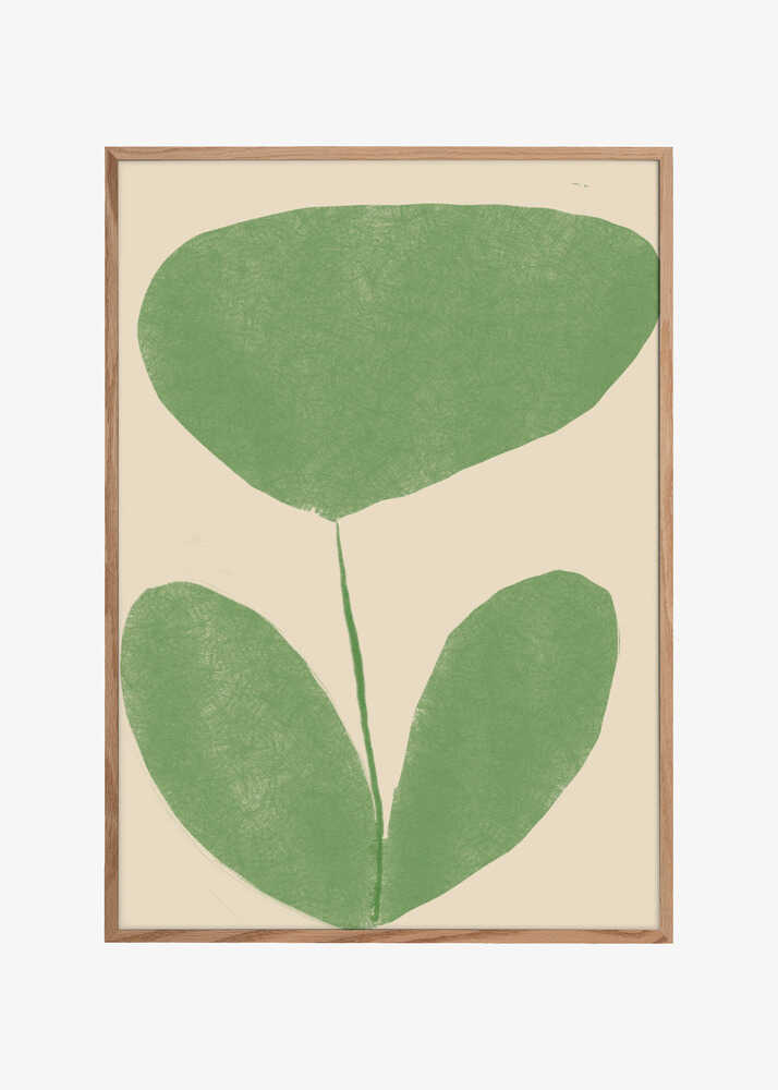 Minimal Green Blossom