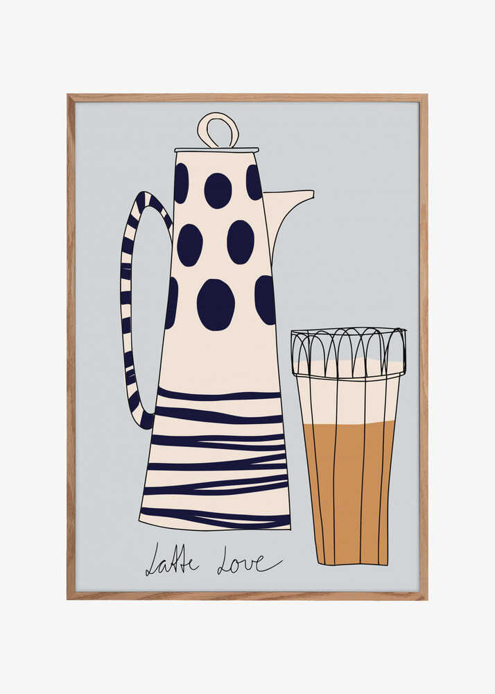 coffee pot Latte Love