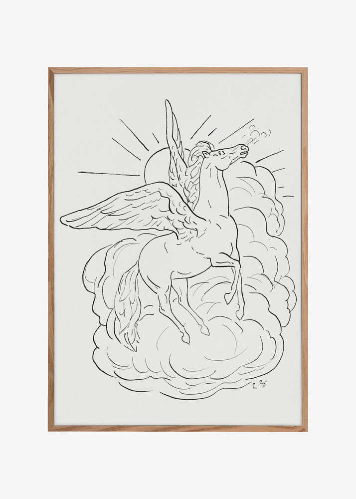 Pegasus Flies In Front of a Cloud (1891–1941)