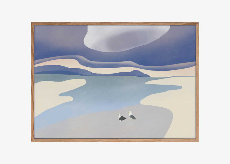 Minimalistic Seascape Painting