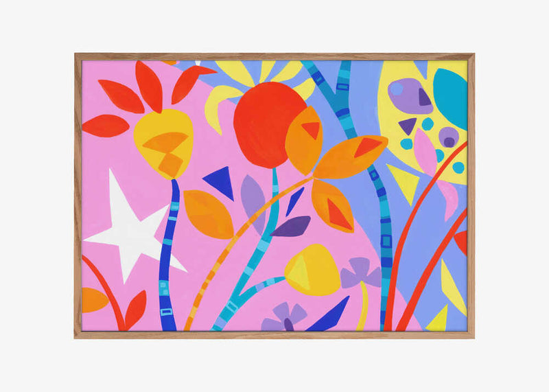 Vivid Colors and Delicate Petals