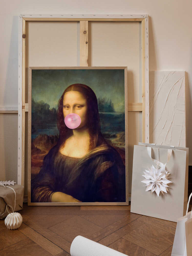 Mona Lisa Bubble Gum