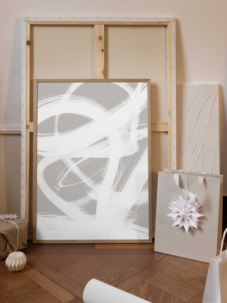 Abstract Brush Strokes 6 A1