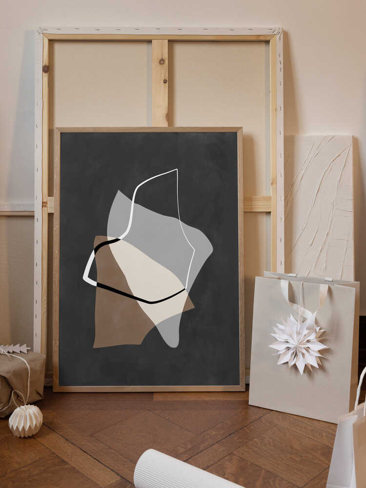 Organic Shapes in Earthy Tones