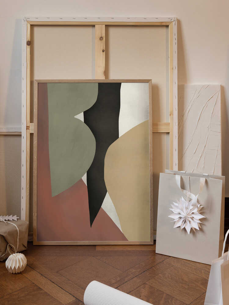 Tropical Abstract Shapes