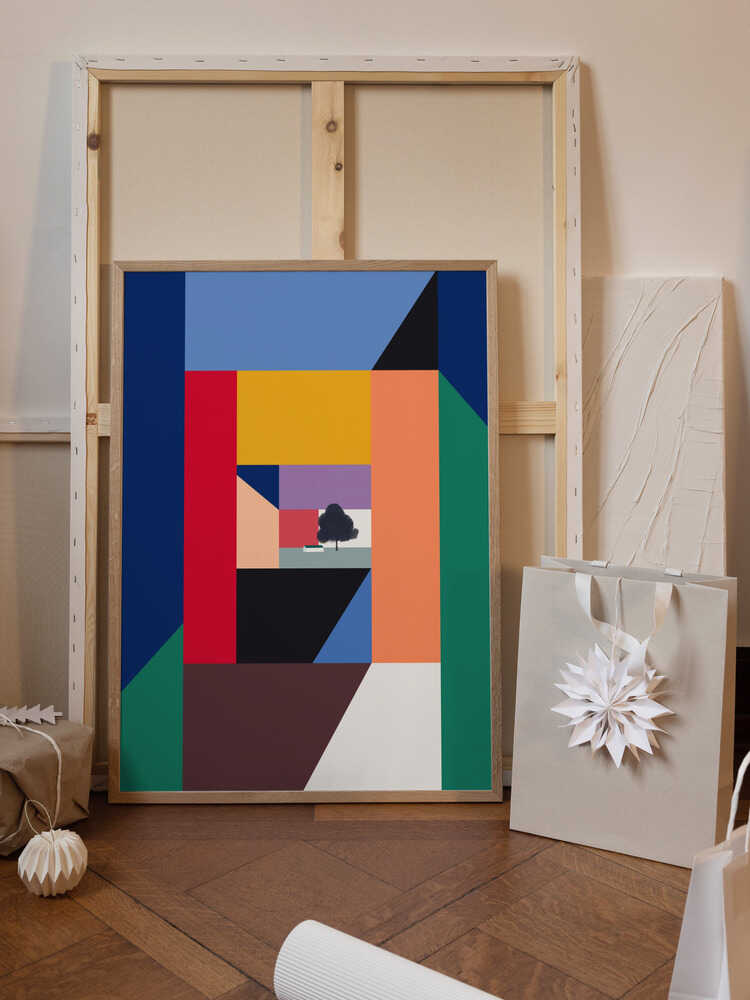 Landscape with a Single Tree