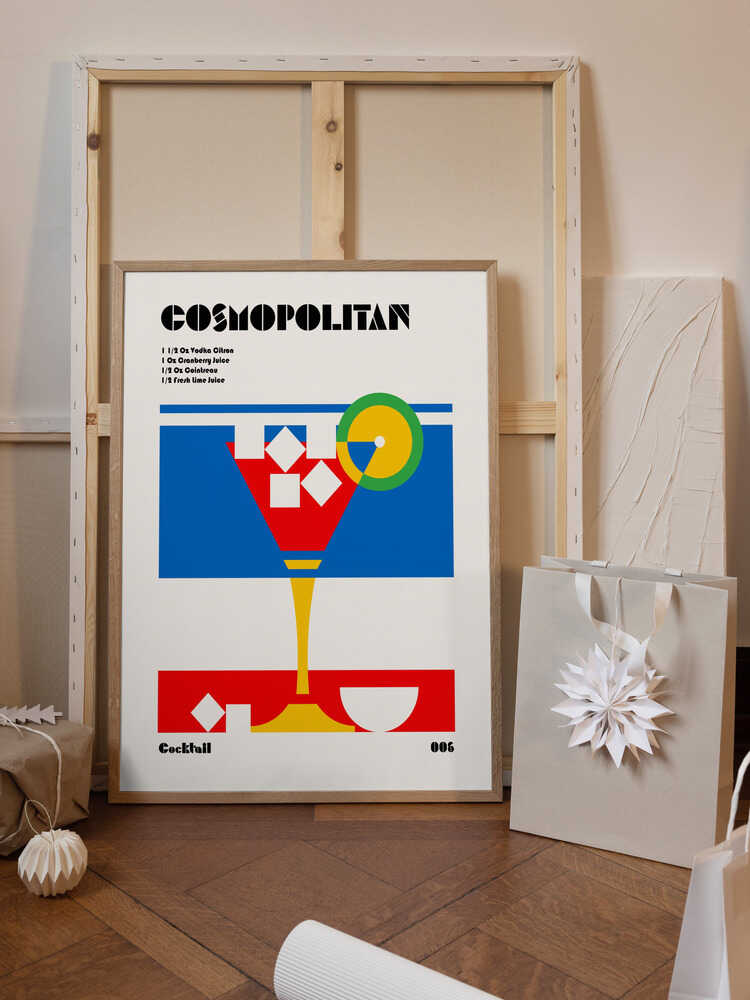 Cosmopolitan Bauhaus Cocktail