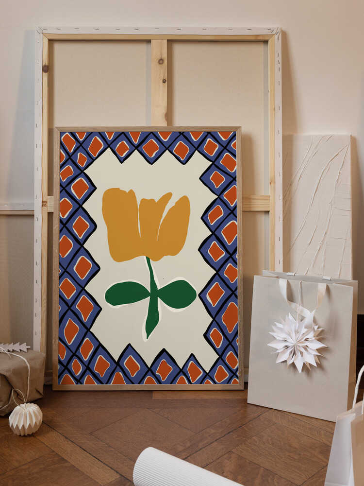 Petal plaid playtime II