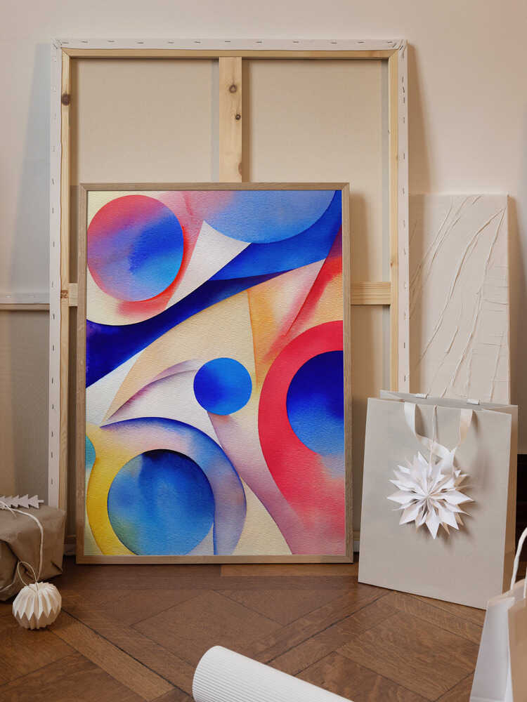 Nature Inspired Abstract Watercolor  (Day 10)