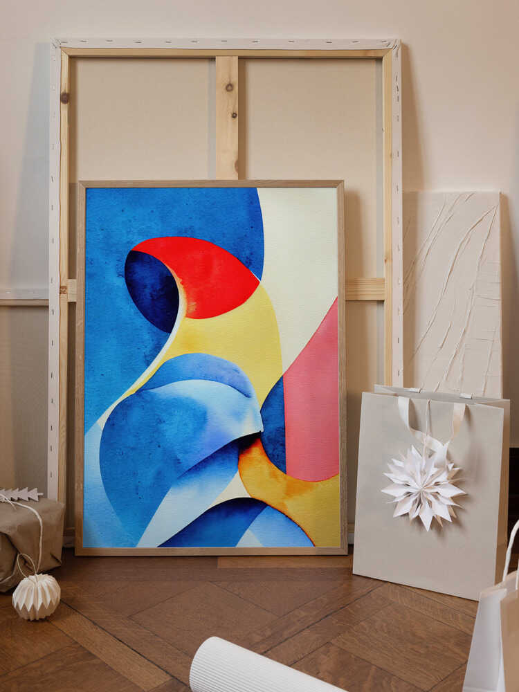 Nature Inspired Abstract Watercolor  (Day 21)