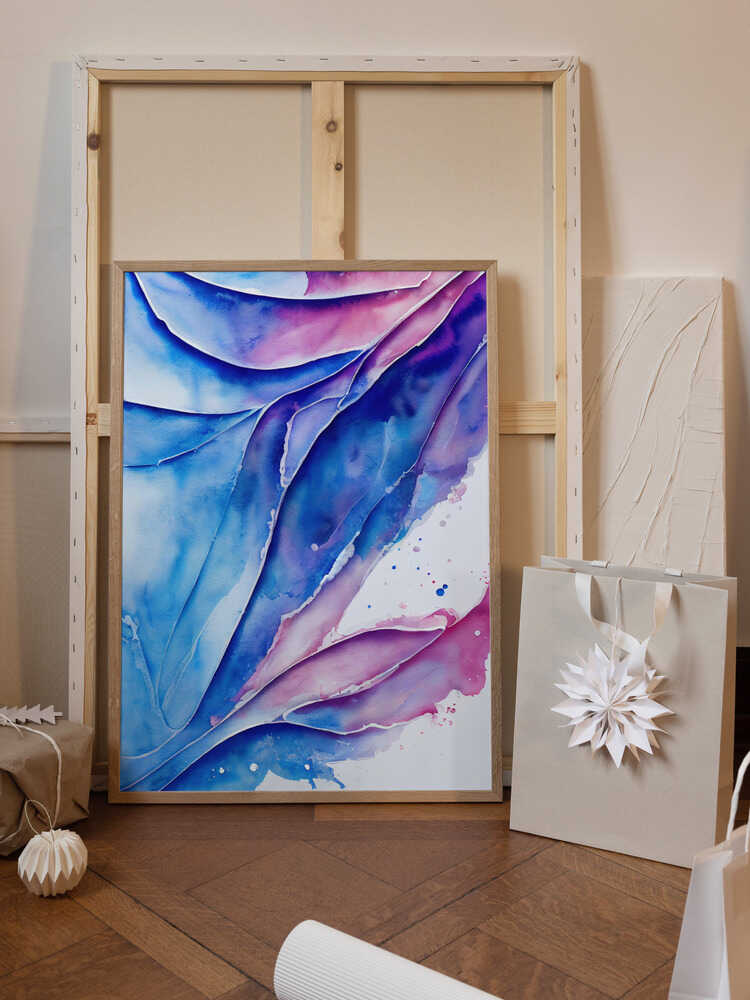 Nature Inspired Abstract Watercolor  (Day 23)