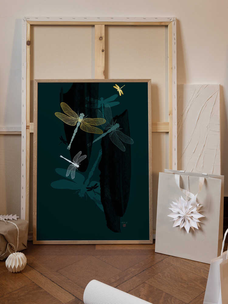 Midnight Dragonflies