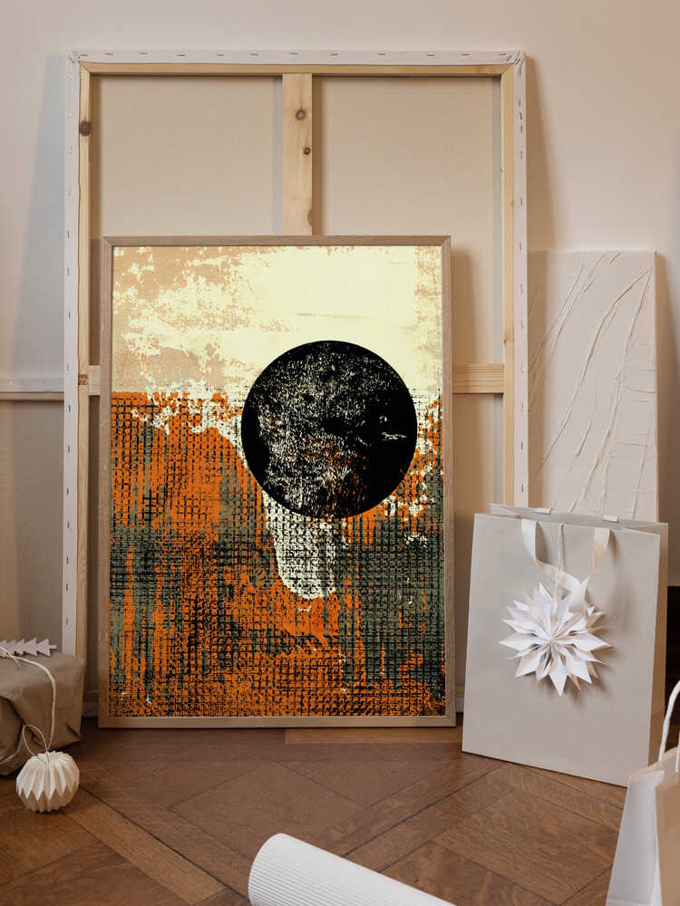 Eclipse Over Texture