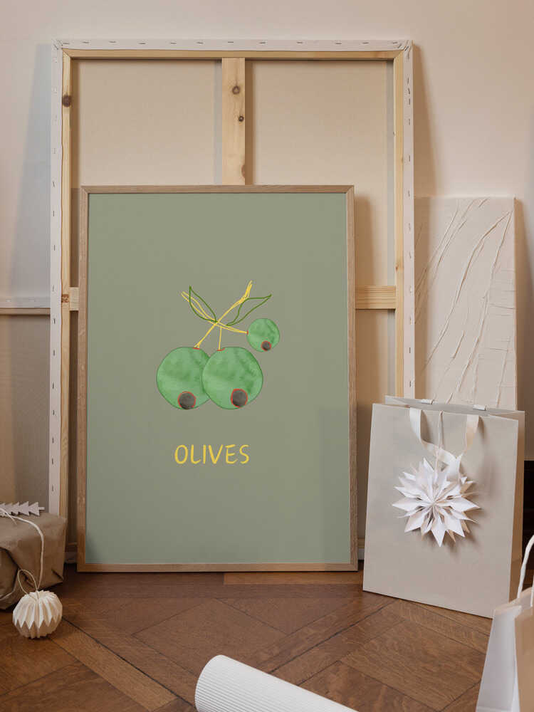 Olives in Green