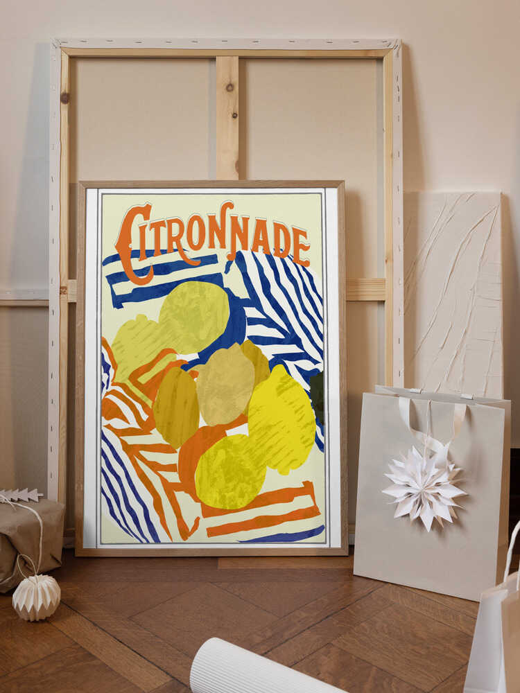 Citronnade Orange and Blue