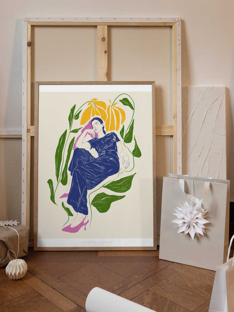 Jlr Quiet in the garden