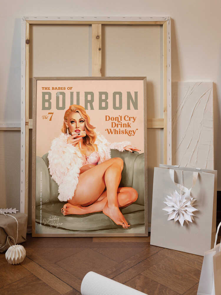 Babes of Bourbon Vol 7 Sexy Vintage Whiskey Pinup Girl