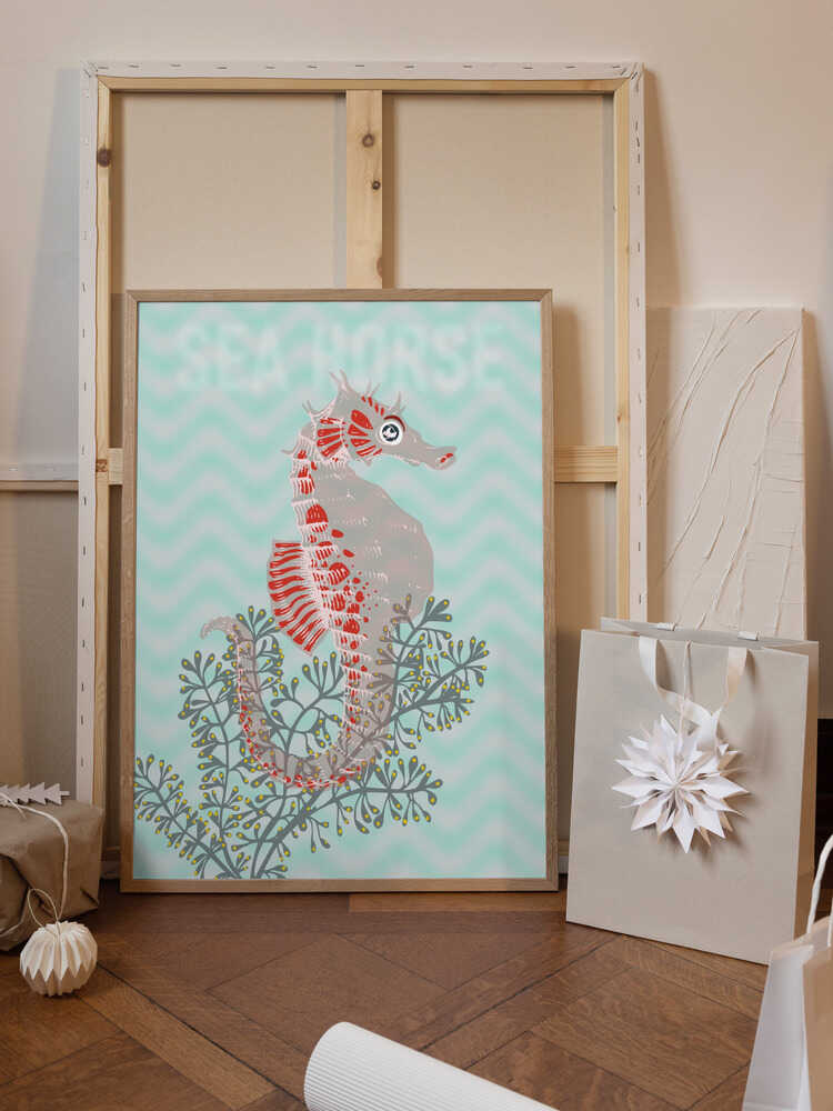 Sea life sea horse Neptune's joy