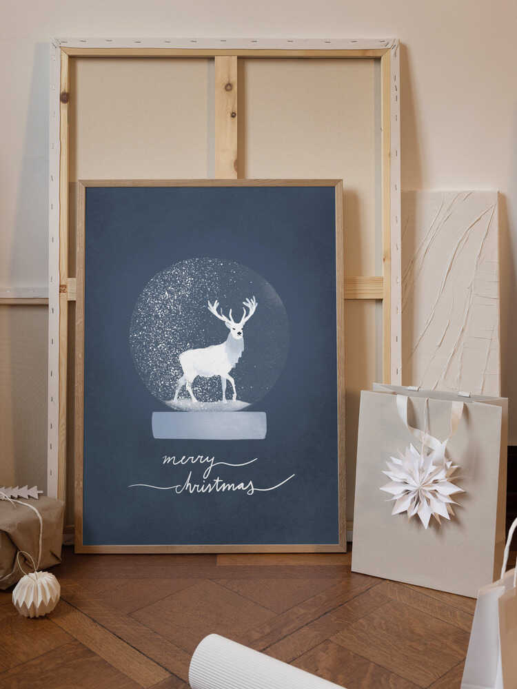 Snowglobe Deer