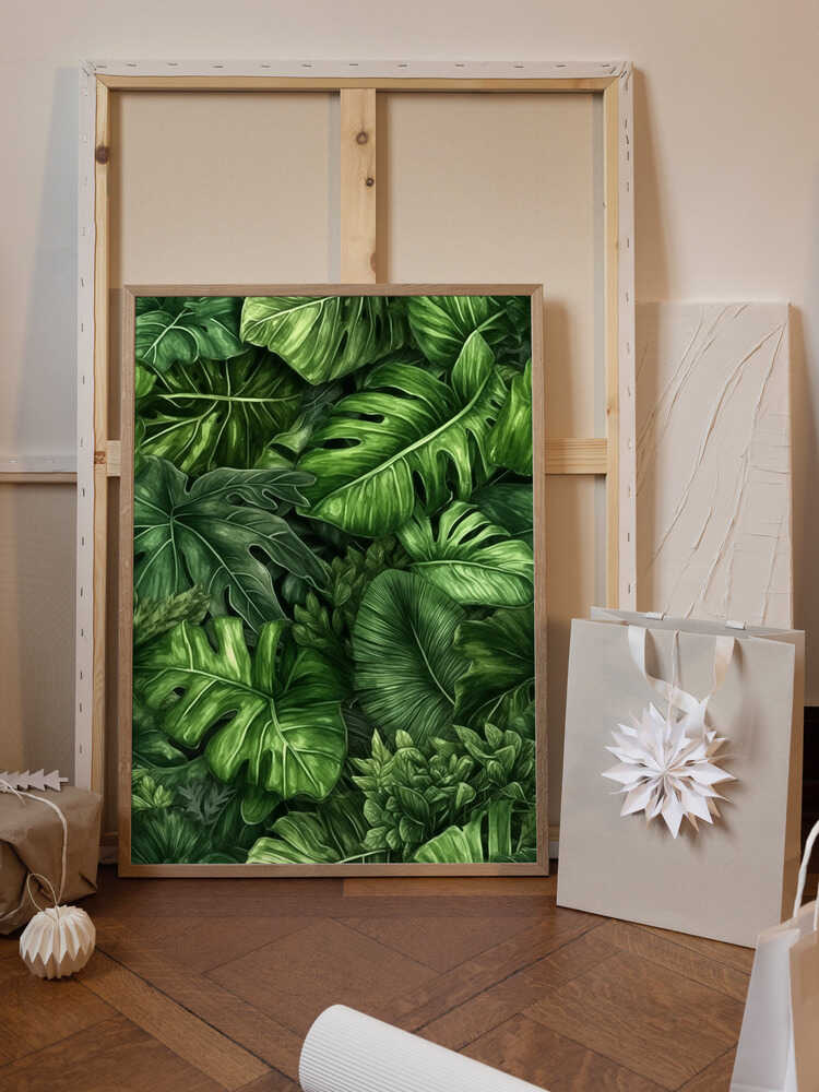 Nature Flowers and Leaves Watercolor Art (89)