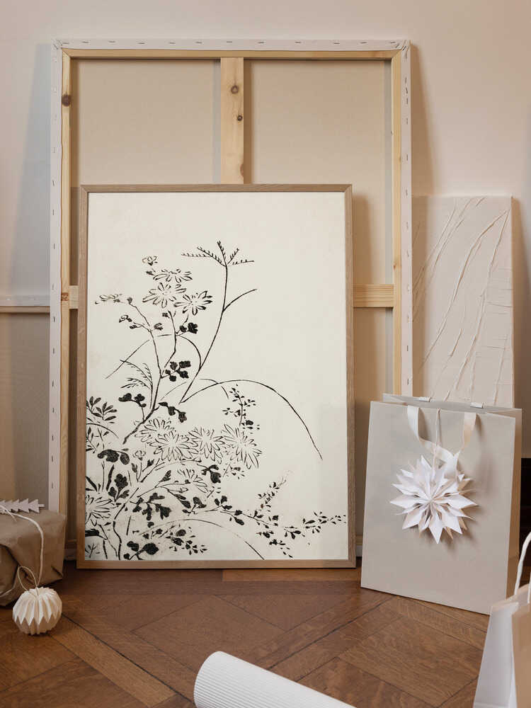 Autumn Flowers and Grasses (1762)