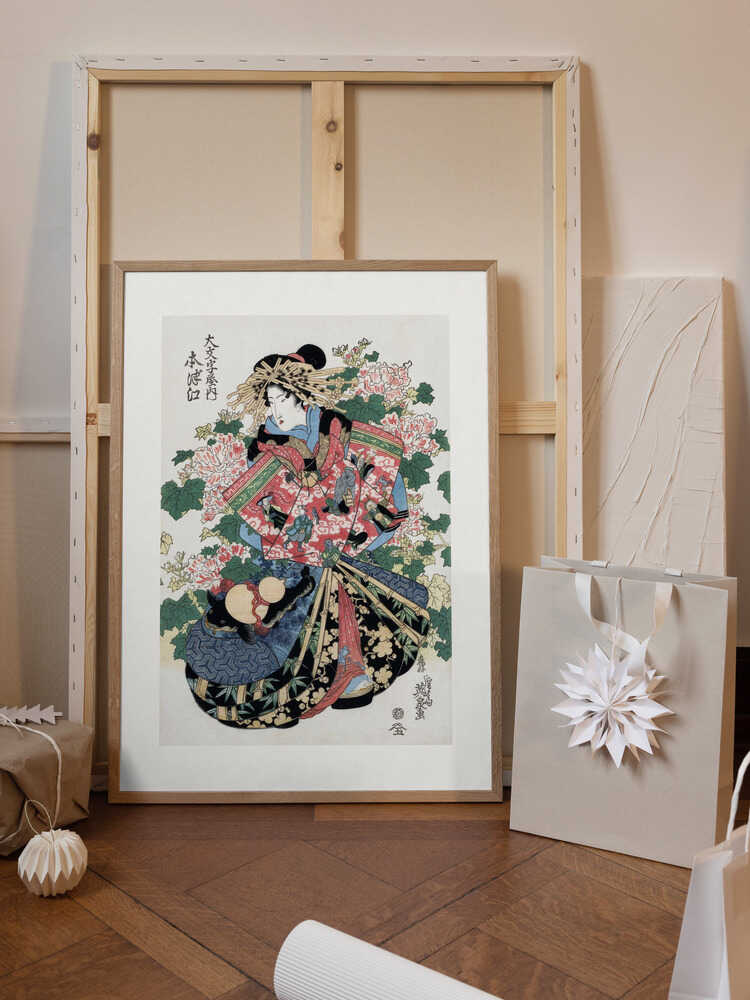 Japanese Woman (1820 1830) Boarder