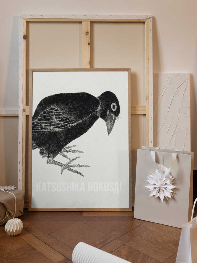 Katsushika Hokusai's Bird 1814