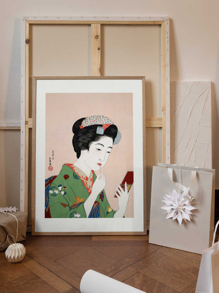 Woman Applying Rouge (1920)