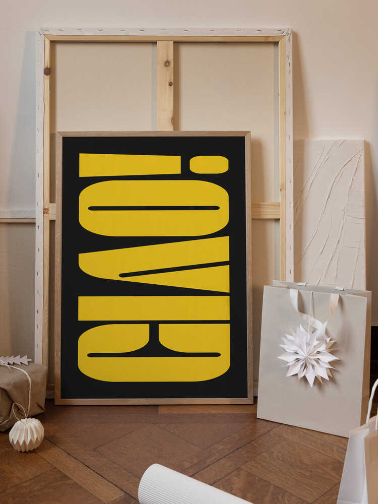 Abstract Typography Artwork