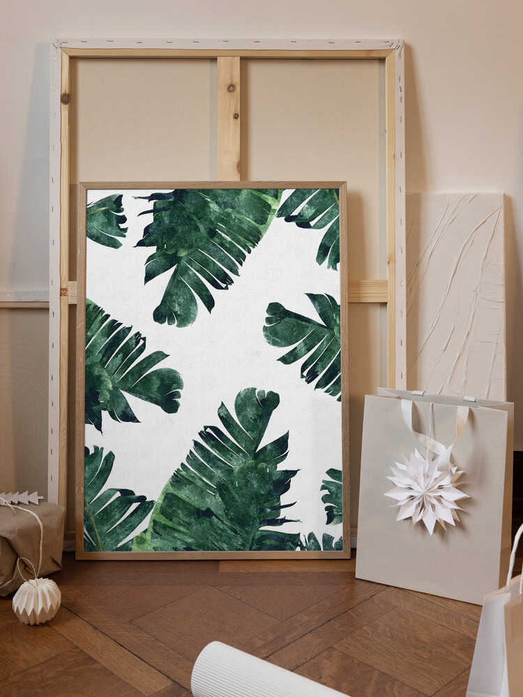 Banana Leaf Watercolor