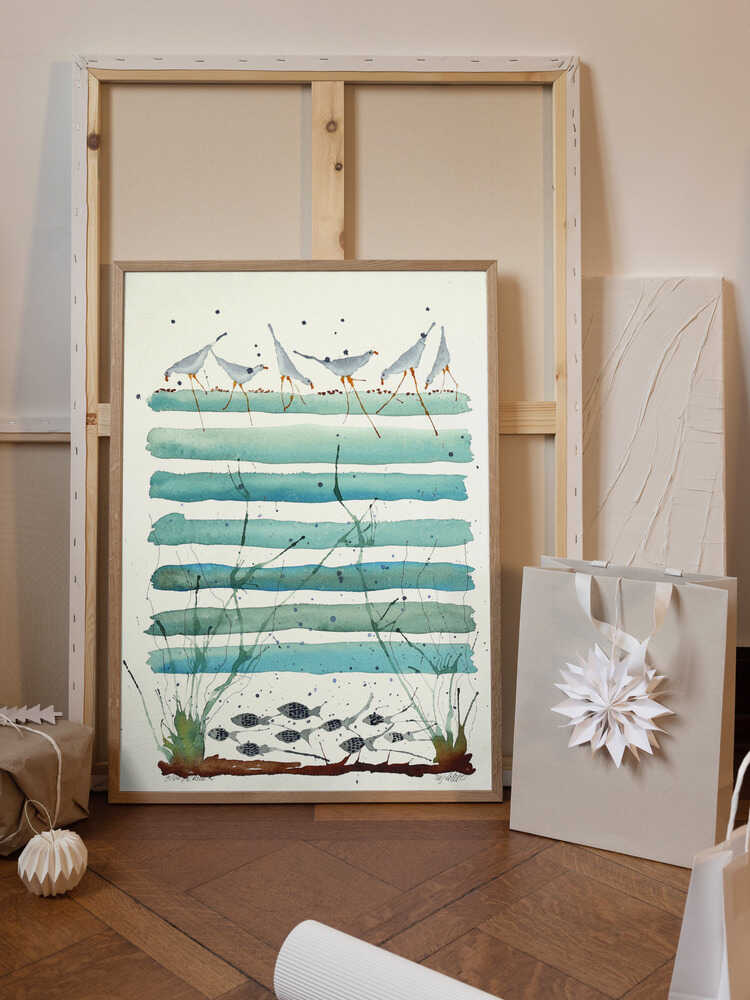 Serene Coastal Scene