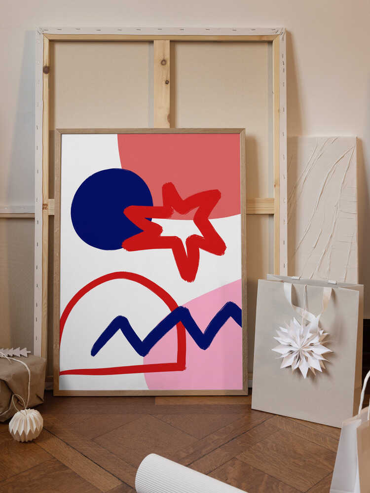 Bold Geometric Shapes