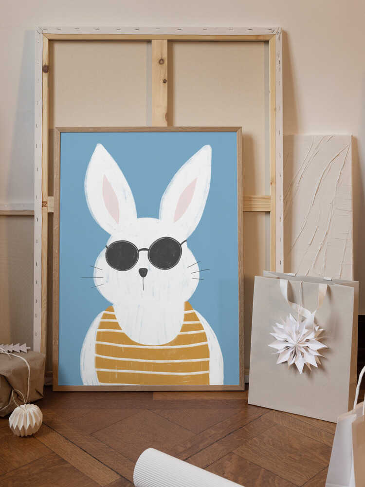 Summer bunny vintage