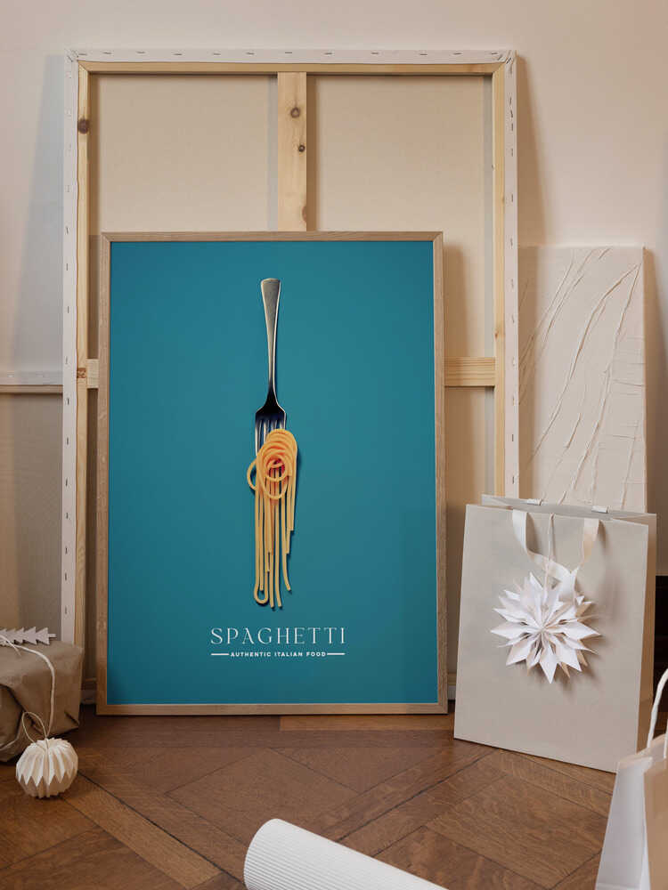 A Fork Wrapped In Spaghetti