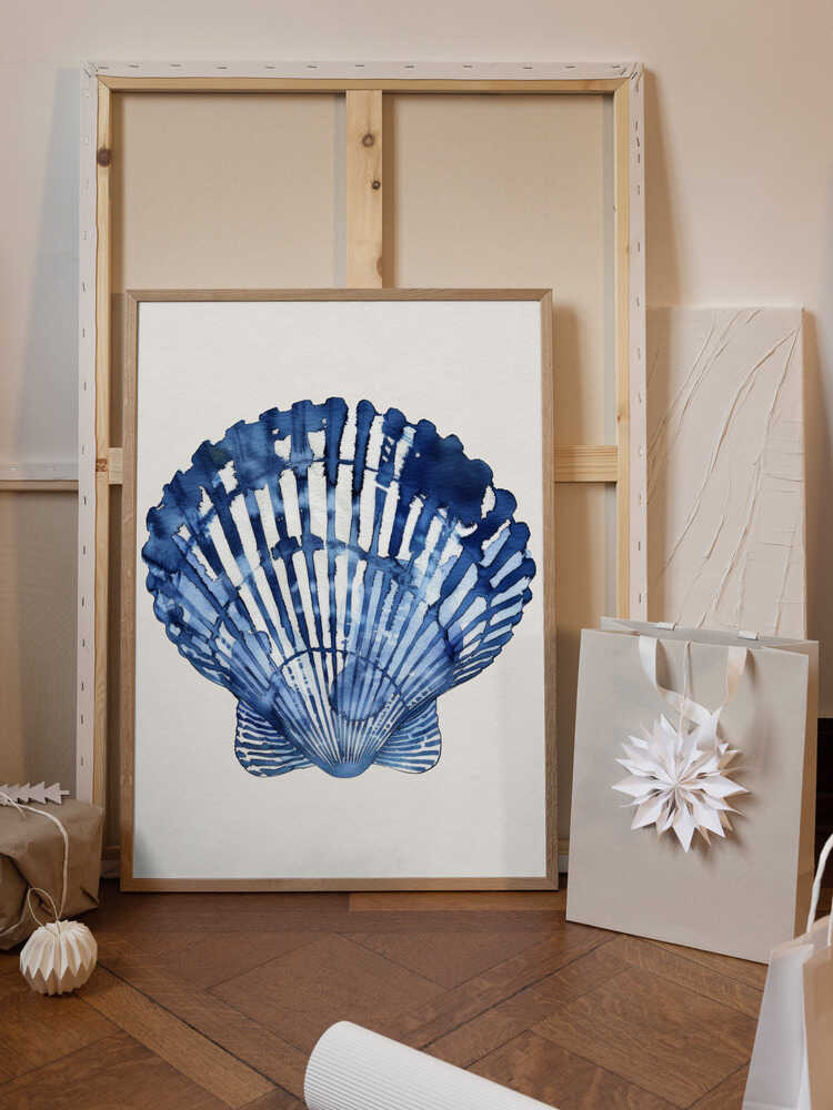 Indigo Seashell