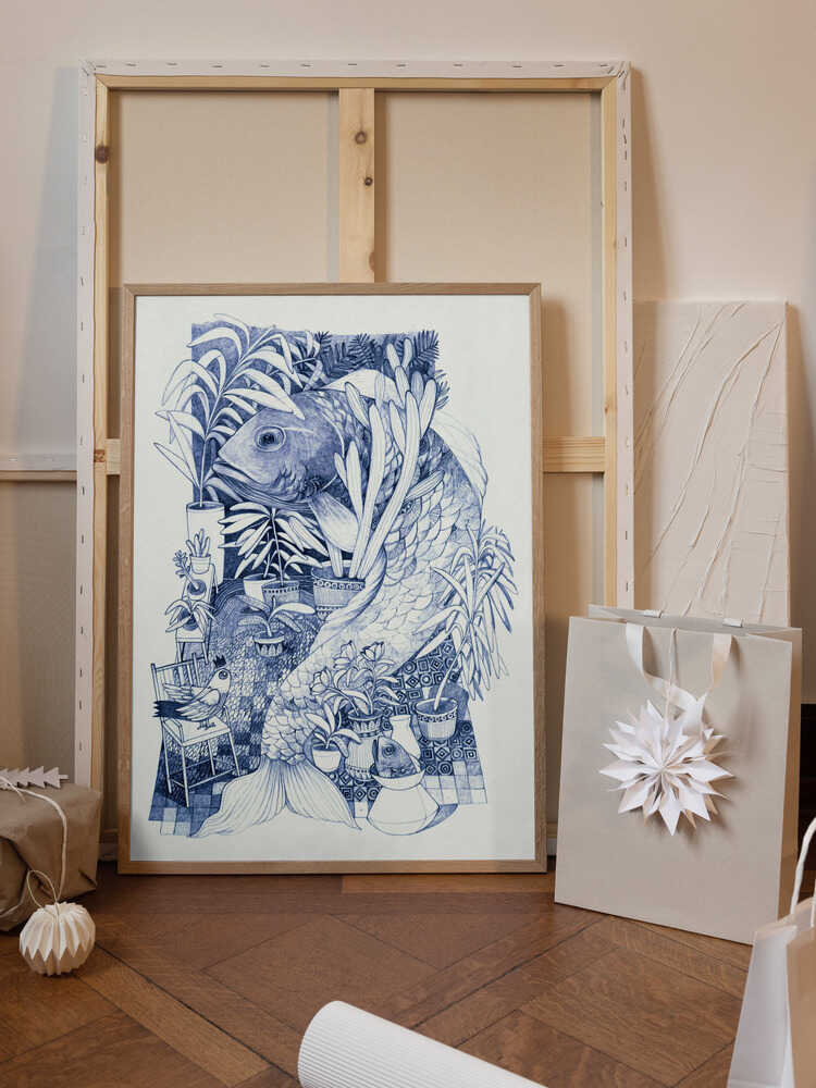 Vibrant Colors And Intricate Patterns Fish