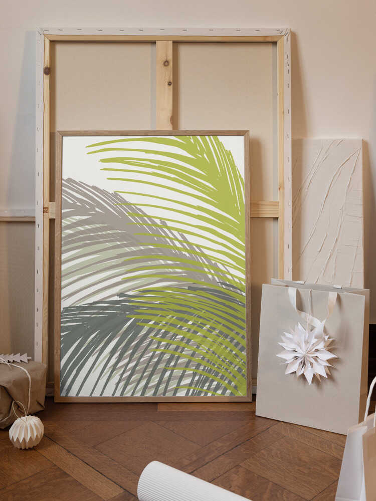 Palm Leaf Silhouette