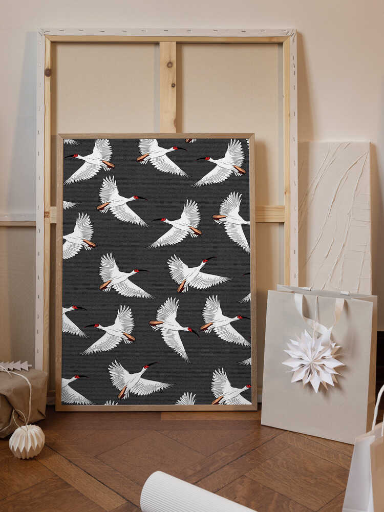 Crested Ibis Pattern